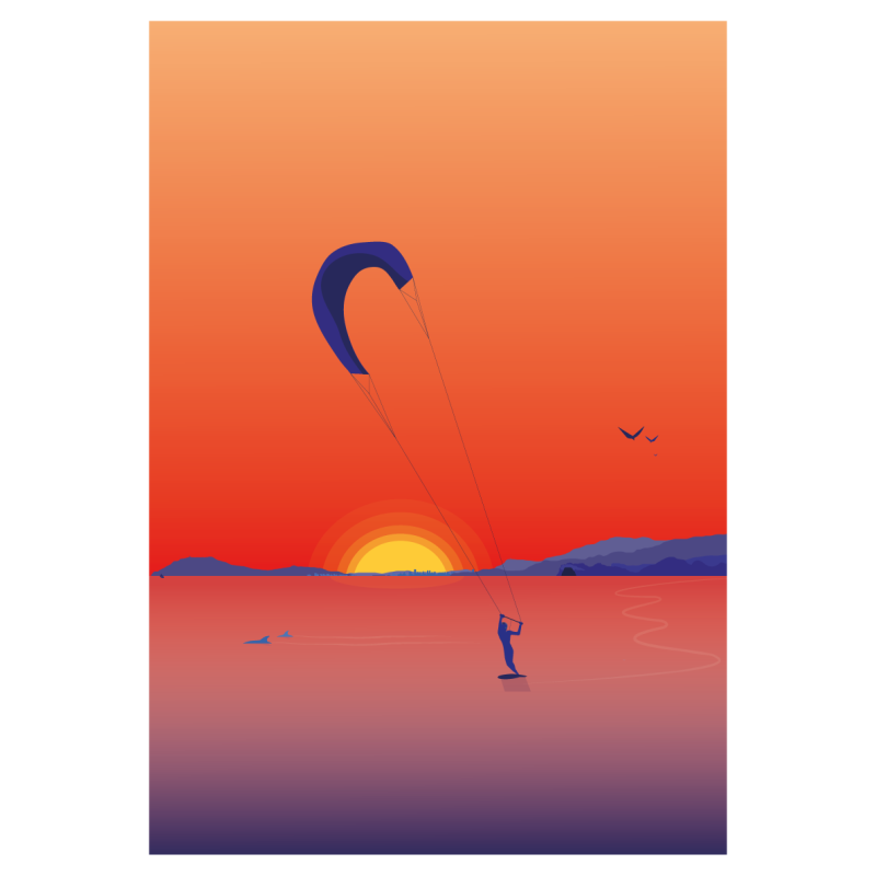 la rade de toulon et le kitesurf