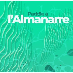 Paddle à l'Almanarre (affiche en tirage d'art)
